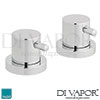 VADO Zoo Pair of Valves Deck Spare Parts