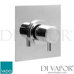Vado ZOO-144/3/SQ Zoo Concealed 3 Way Diverter Valve with Square Backplate Spare Parts