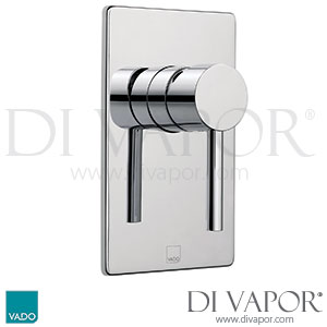 VADO Zoo-145A/SQ-C/P Zoo square Back Plate Concealed Manual Shower Valve Single Lever Spare Parts