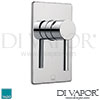 VADO Zoo square Back Plate Shower Valve Single Lever Spare Parts