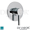 VADO Zoo Shower Valve Single Lever Wall Round Backplate Spares