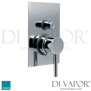 VADO ZOO-147/SQ-C/P Zoo Concealed Shower Valve with Diverter Spare Parts