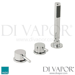 VADO Zoo-232NS-CP Zoo 3 Hole Bath Shower Mixer Single Lever Spare Parts