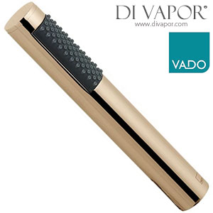 Vado ZOO-HANDSET-PG Zoo Round Shower Handset - Polished Gold