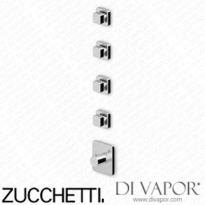 Zucchetti ZP7097.1900 - R99793.1900 Soft Shower Spare Parts