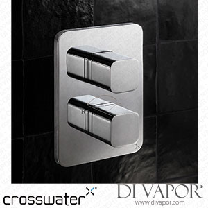 Crosswater Atoll/Glide II 2 Outlet Concealed Thermostatic Shower Valve - Crossbox Technology atoll-glide-ii-2-out-valve-pv Spare Parts