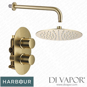 Harbour Clarity Brushed Brass Concealed Shower Valve Spare Parts