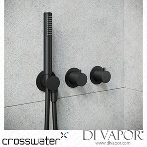 Crosswater Module 3 Outlet 2 Handle Concealed Thermostatic Shower Valve & Shower Handset cw-module-3-o-valve-handset-pv Spare Parts