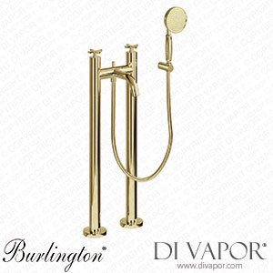 Burlington Riviera Freestanding Bath Shower Mixer & Kit riviera-floor-bath-shwr-tap Spare Parts