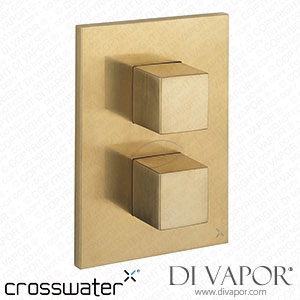Crosswater Verge Thermostatic 2 Outlet Shower Valve - Crossbox Technology xwater-verge-xbox-2-out-sq Spare Parts