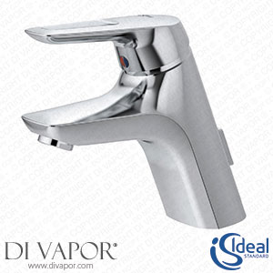 Ideal Standard A5646AA Single Handle Basin Tap with Plug Button Drain Fitting Chrome Ceramic Blue Spare Parts