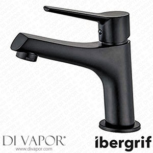 Ibergrif M11026B-Arial Basin Mixer Tap with Water Saving Function Black Spare Parts