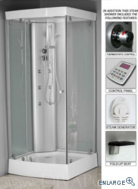 S-DV6017A Steam Shower Cabin