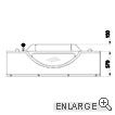 Windermere whirlpool bath (side view)